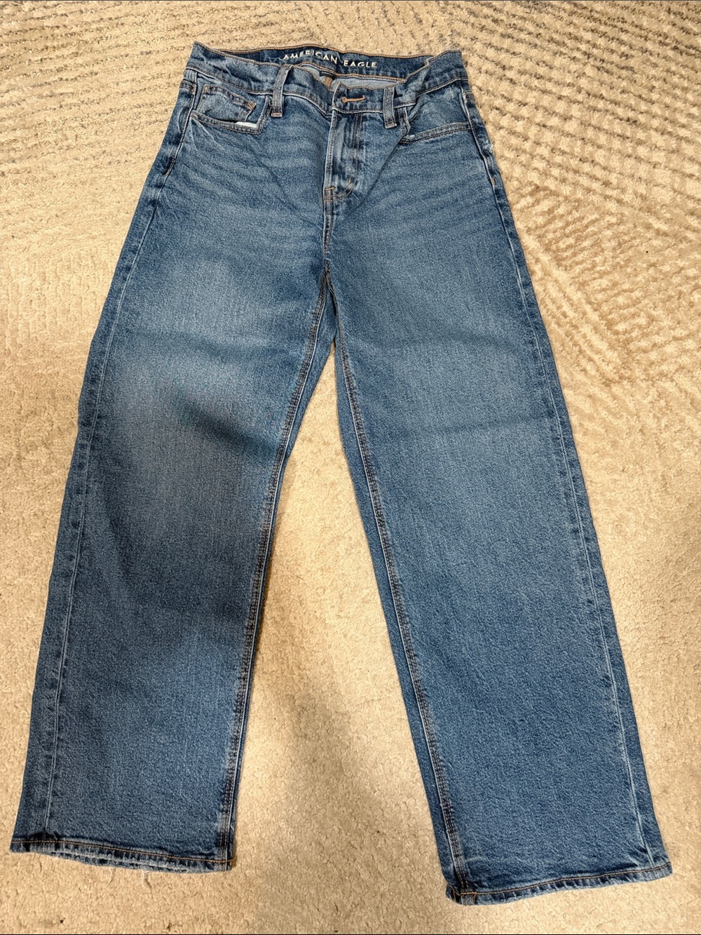 American Eagle Outfitters Medium Blue Jeans Stovepipe